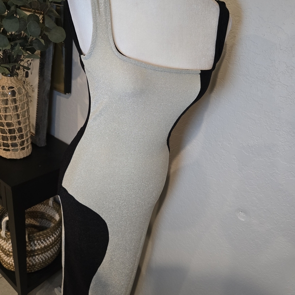 4th & Reckless Women's The Frolic Starfish Swirl Mixed Glitter Maxi Dress S - Picture 4 of 8